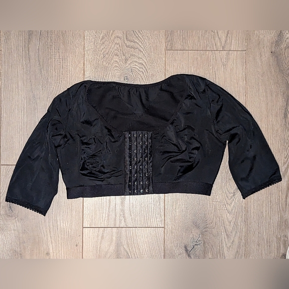 Women's Arm Shaper Post Surgery Compression Sleeve Vest Top - Picture 2 of 7